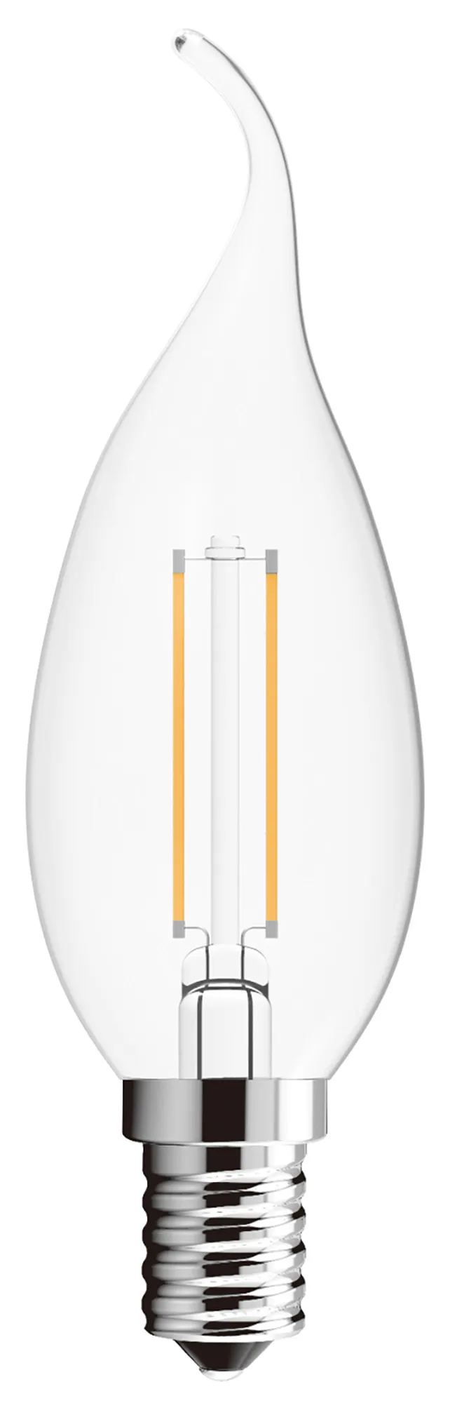 763413133  Value Classic LED Candle Tip E14 4W 2700K 470lm